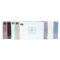 Monarch Brands First Ave 4-Piece Sheet Set, Assorted Colors, King, 4PK SS-KING-300-FA-CS